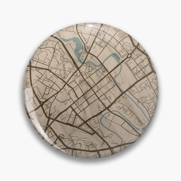 Item preview, Minsk Sepia Map designed and sold by CPTVDesign.