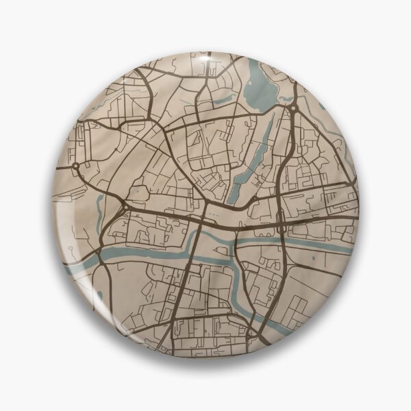 Item preview, Kaliningrad Sepia Map designed and sold by CPTVDesign.