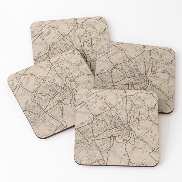 Item preview, Ostrava Sepia Map designed and sold by CPTVDesign.