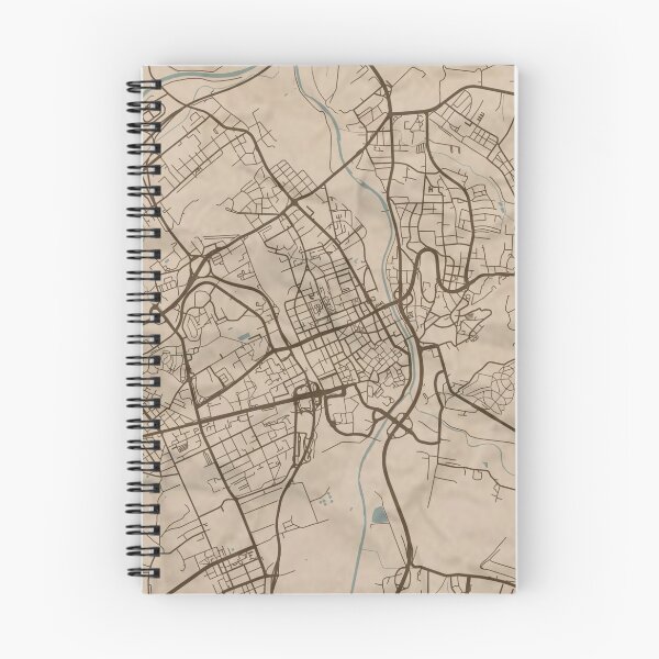 Item preview, Ostrava Sepia Map designed and sold by CPTVDesign.
