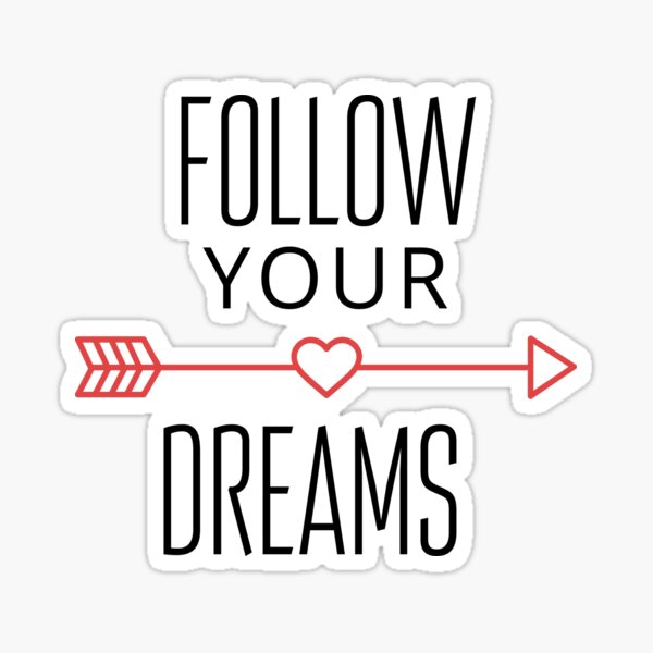 Item preview, Follow Your Dreams T-shirt in multiple colors designed and sold by MotivatedBabes.