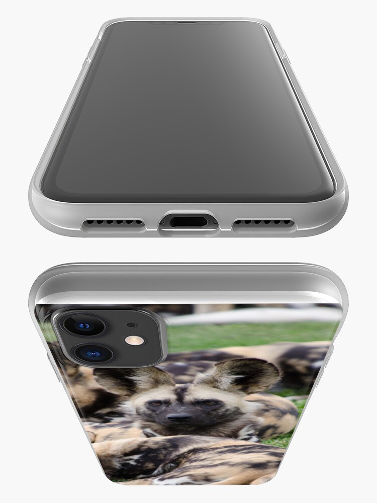Alternate view of African Painted Dog iPhone case iPhone Case & Cover