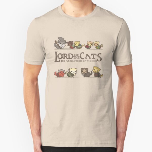 The Furrlowship of the Ring Slim Fit T-Shirt
