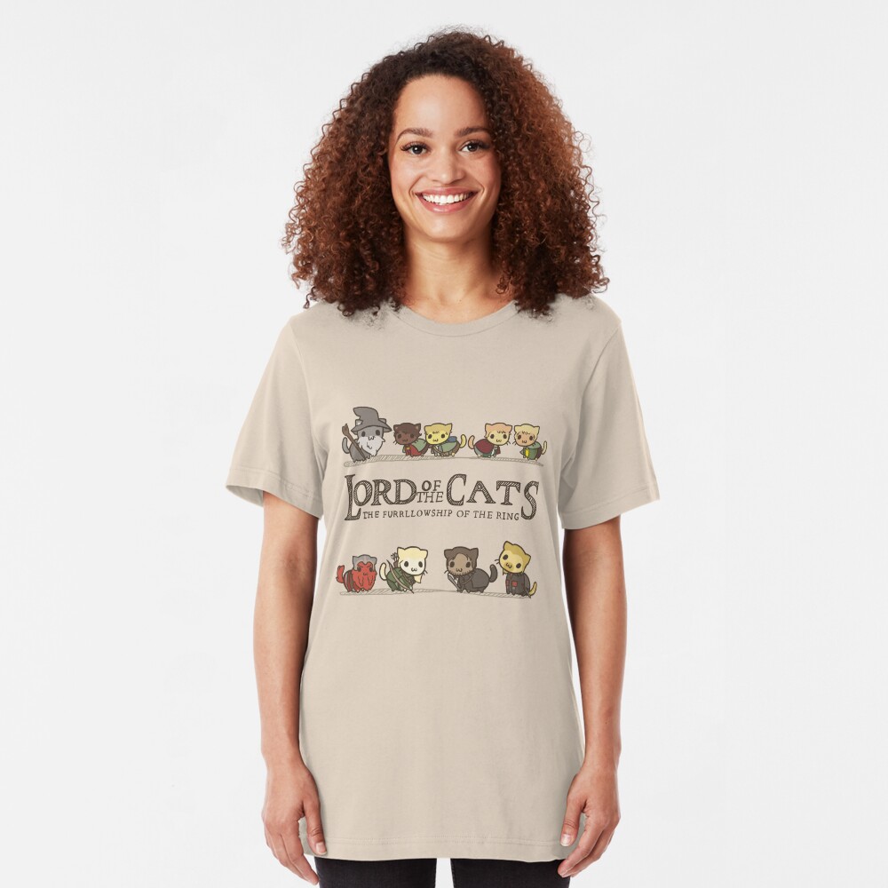 The Furrlowship of the Ring Slim Fit T-Shirt