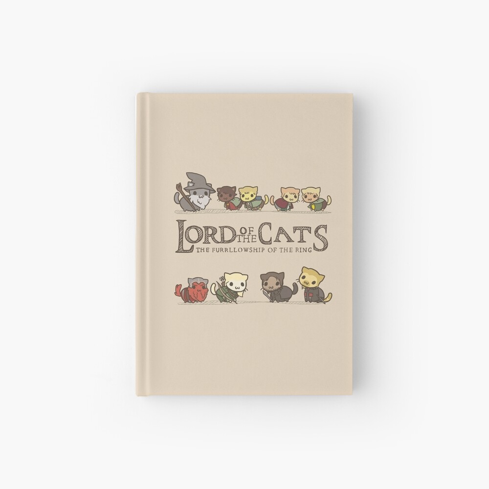 The Furrlowship of the Ring Hardcover Journal