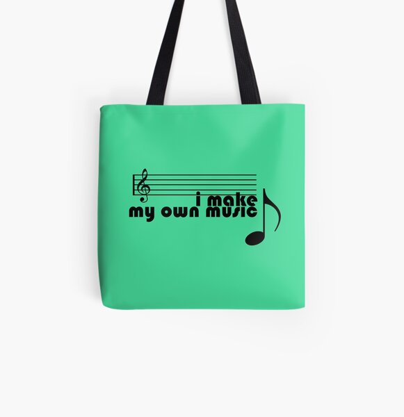 I Make My Own Music All Over Print Tote Bag