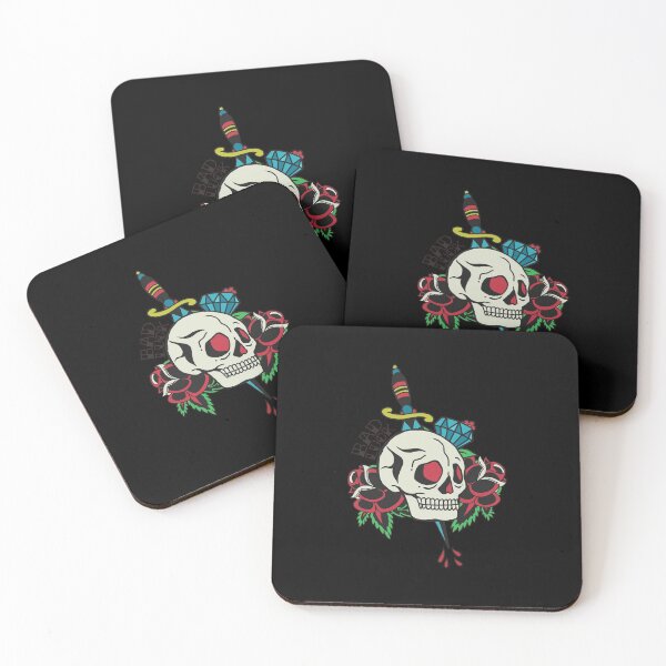 Item preview, skull traditional tattoo  designed and sold by pirminio.