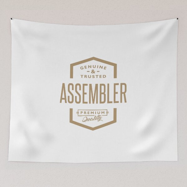 Item preview, Assembler - Funny Job and Hobby designed and sold by RafaelLopezz.
