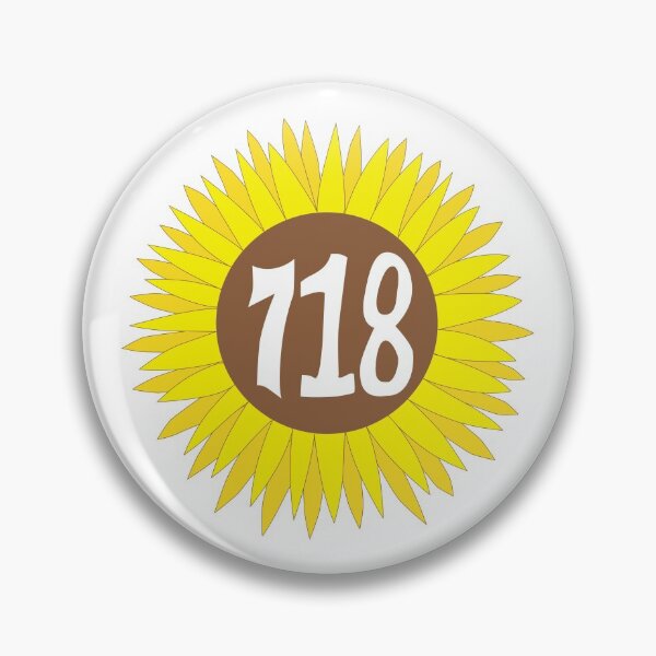 Item preview, Hand Drawn New York Sunflower 718 Area Code designed and sold by itsrturn.