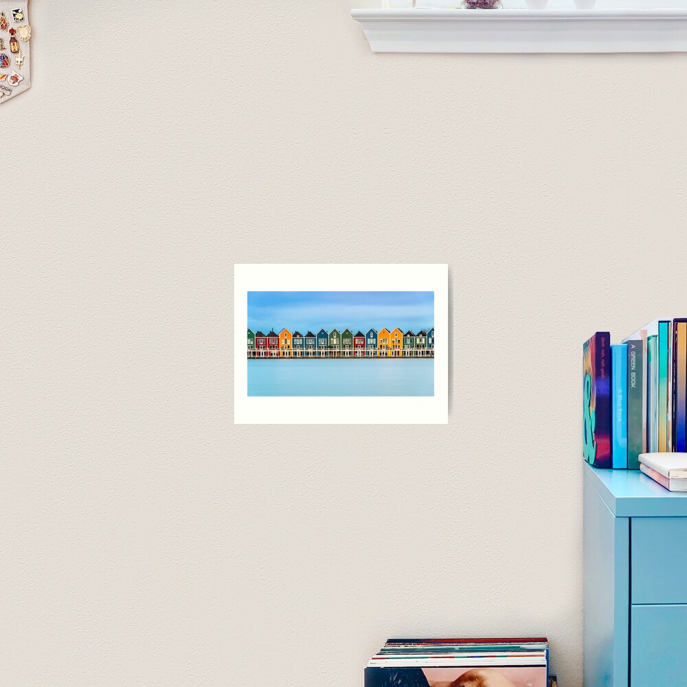 Colorful Dutch Houses Art Print