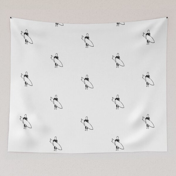 Item preview, Surf minimalist design - Surf’s retro designed and sold by Tropical Blood.