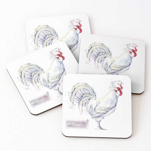 Item preview, Polverara white chicken designed and sold by ssduckman.