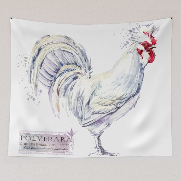 Item preview, Polverara white chicken designed and sold by ssduckman.