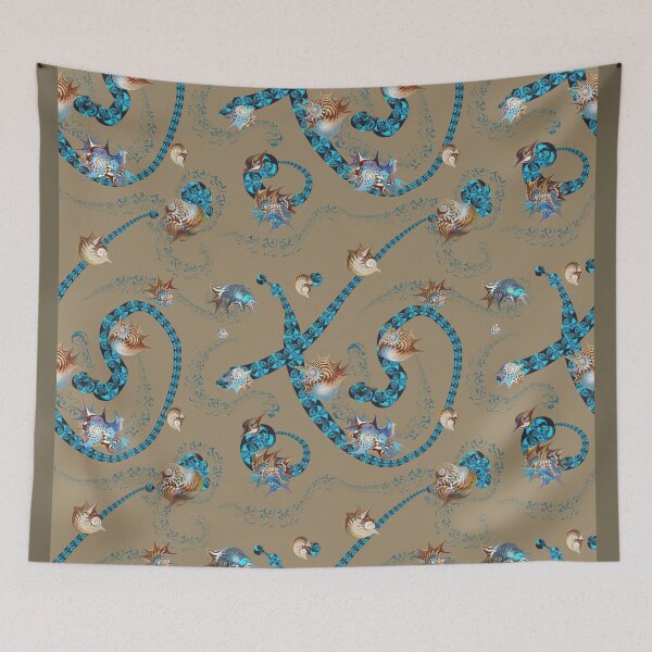 Item preview, Abstract Geometric. Blue Rococo designed and sold by runati.
