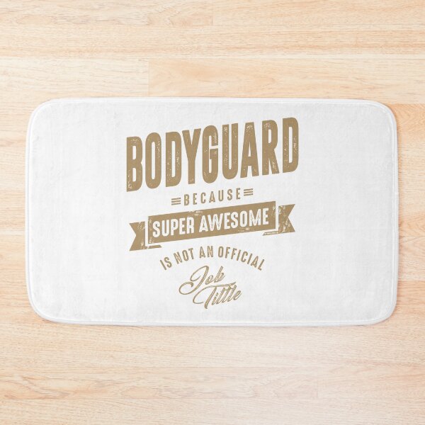 Item preview, Bodyguard - Funny Job and Hobby designed and sold by RafaelLopezz.
