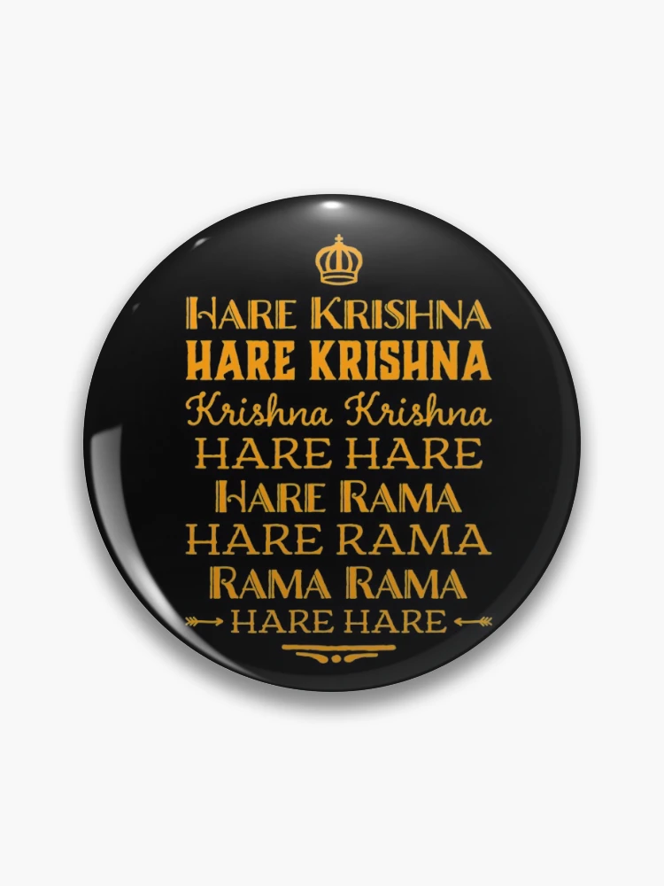 Pin on Hare krishna