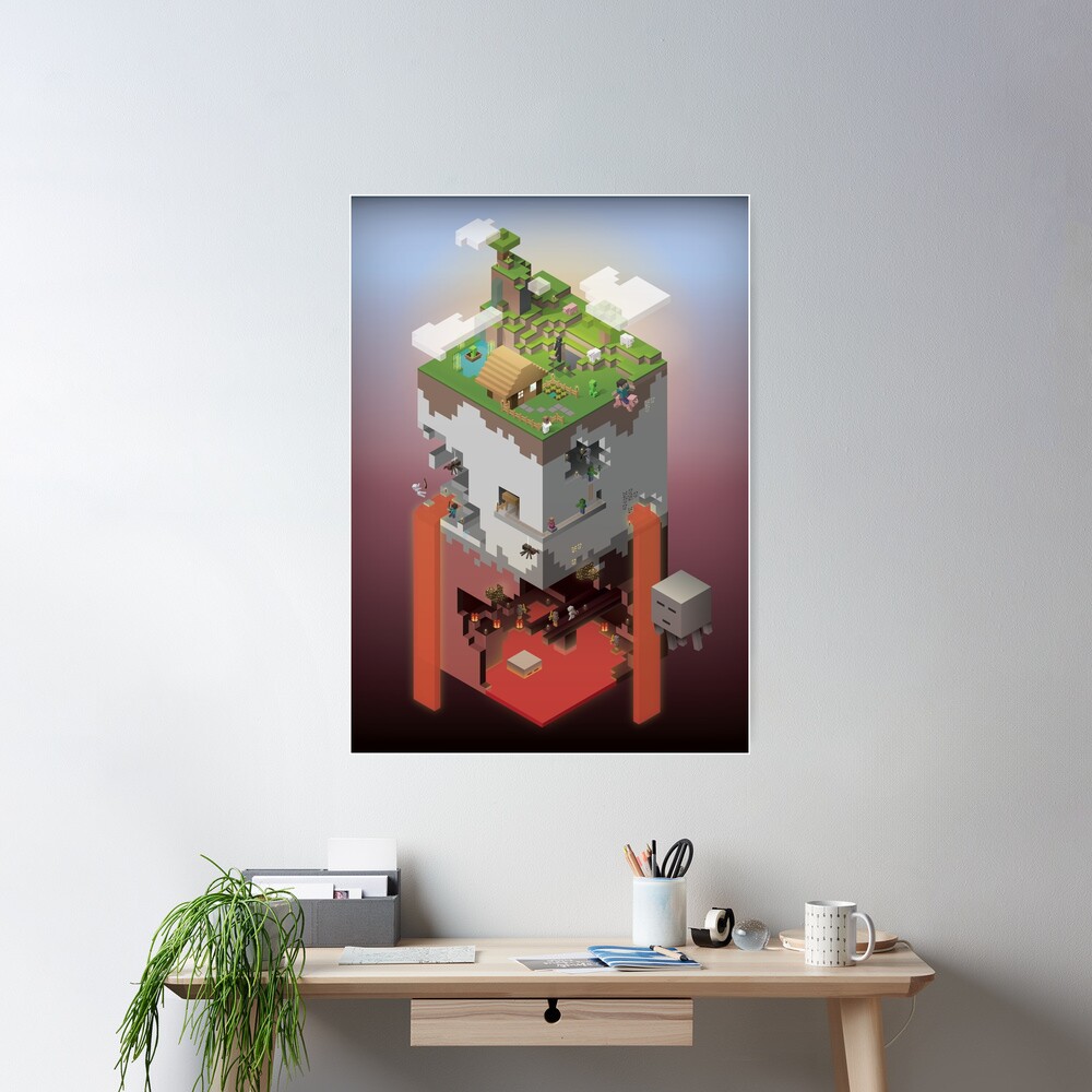World of Blocks Poster