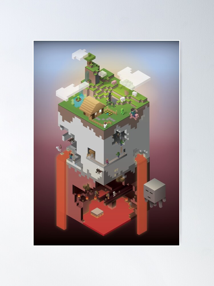 Alternate view of World of Blocks Poster