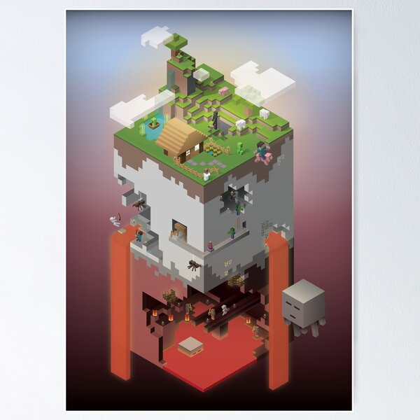 World of Blocks Poster
