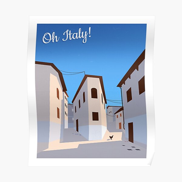 Oh Italy! Poster