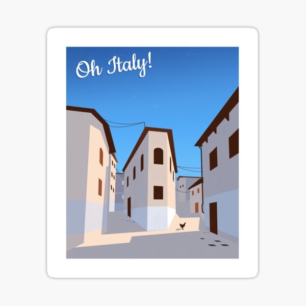 Oh Italy! Sticker