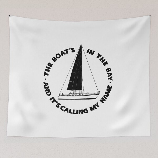 Item preview, The Boat's In The Bay - Sailing designed and sold by KoolMoDee.