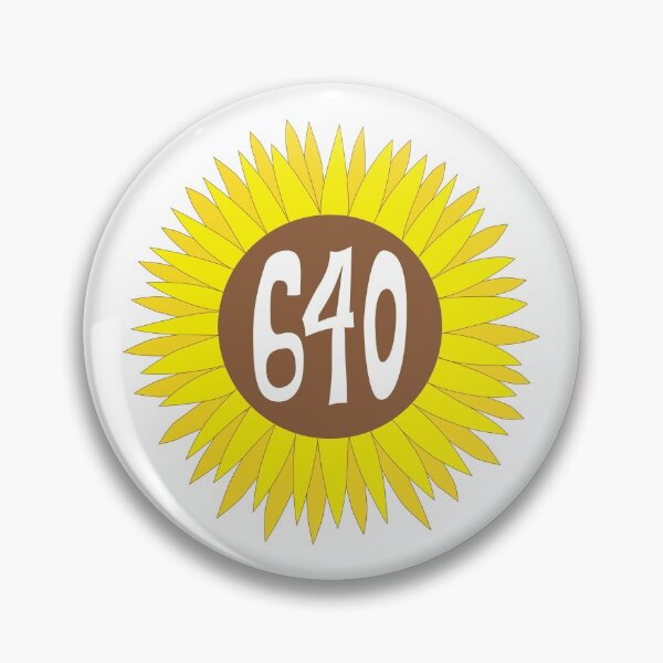 Item preview, Hand Drawn New Jersey Sunflower 640 Area Code designed and sold by itsrturn.