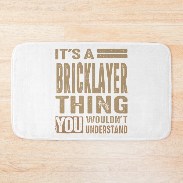 Item preview, Bricklayer - Funny Job and Hobby designed and sold by RafaelLopezz.