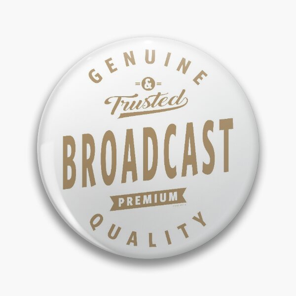 Item preview, Broadcast - Funny Job and Hobby designed and sold by RafaelLopezz.