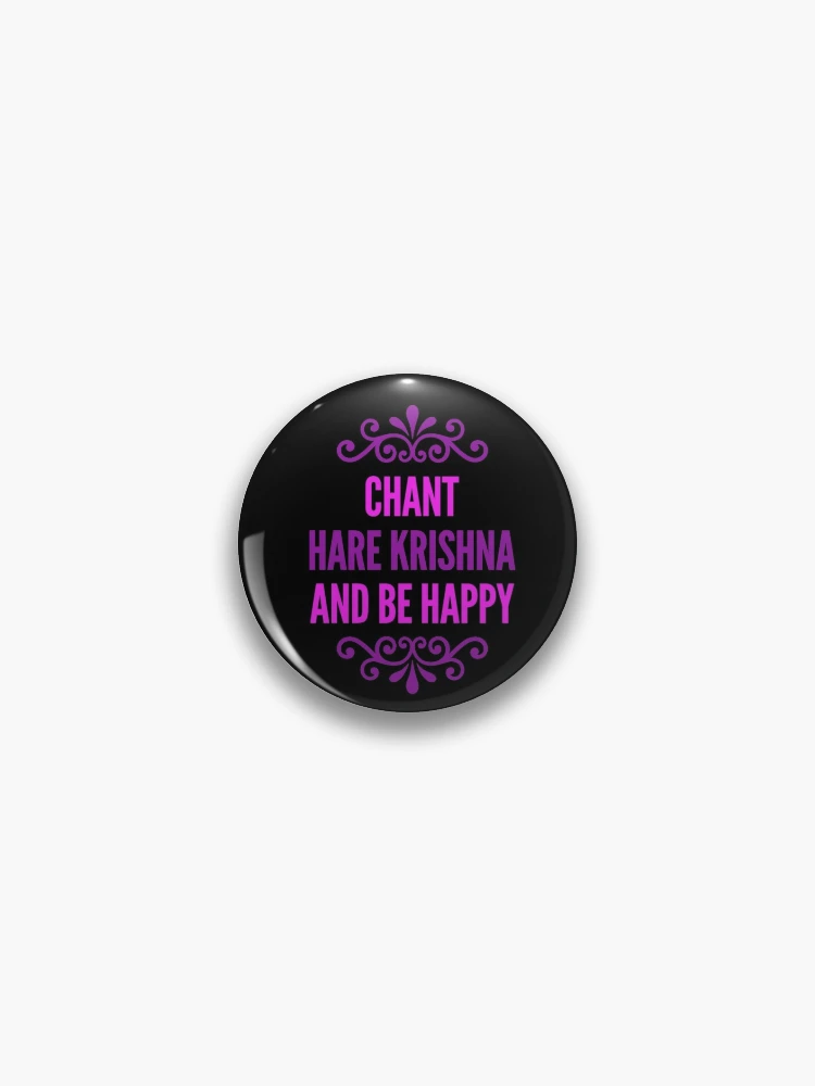 Hare Krishna Mantra Pin for Sale by VoxSoc