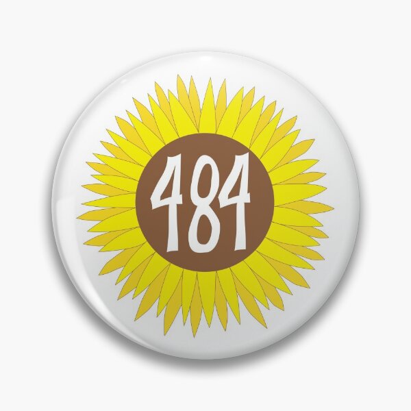 Item preview, Hand Drawn Pennsylvania Sunflower 484 Area Code designed and sold by itsrturn.