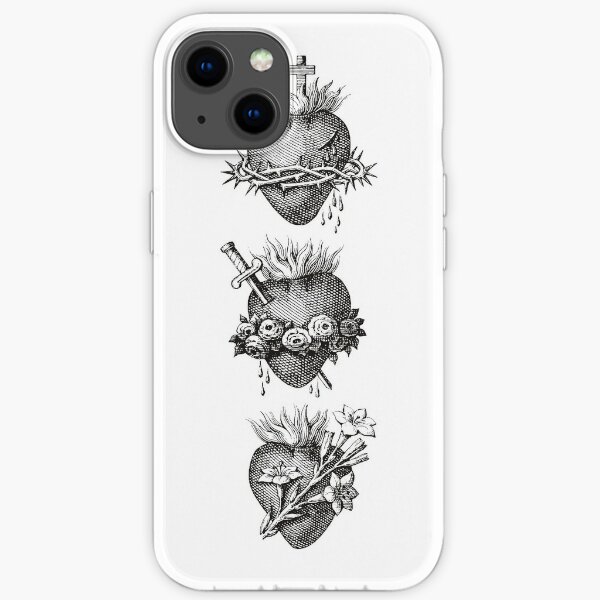 Hearts of the Holy Family iPhone Soft Case