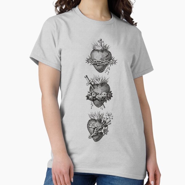 Vista previa del artículo con la obra «Corazones de la Sagrada Familia», diseñado y vendido por Beltschazar.