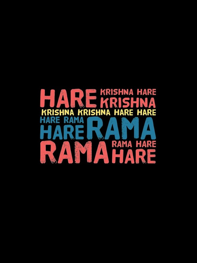 Hare Krishna Mahamantra Sticker for Sale by Mandala108