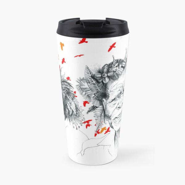 Sunmen with the Birds Travel Mug