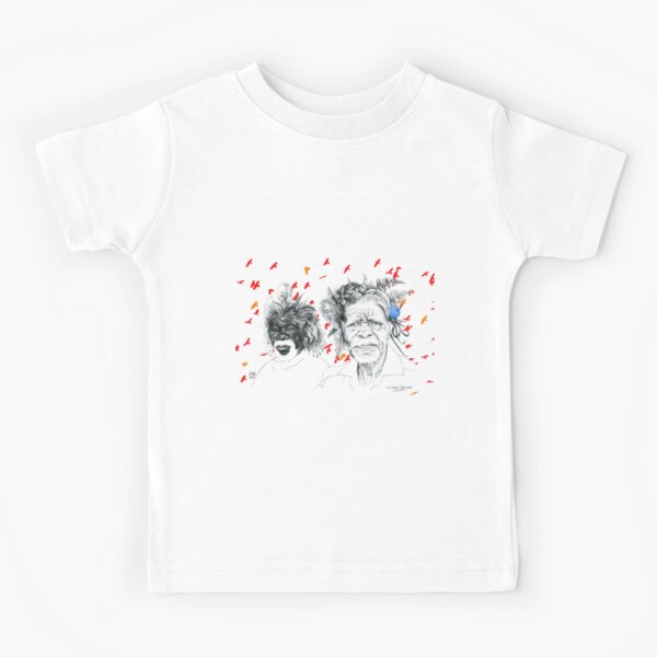 Sunmen with the Birds Kids T-Shirt