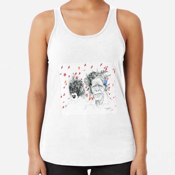 Sunmen with the Birds Racerback Tank Top