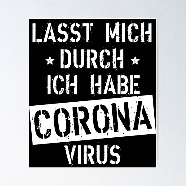Item preview, Let me through i have corona virus corona virus humor funny sarcasm designed and sold by Margarita-Art.