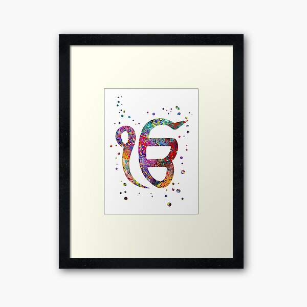 Item preview, Ek Onkar designed and sold by Rosaliartbook.