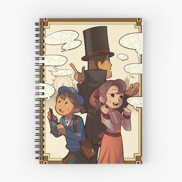 Item preview, professor layton designed and sold by tomotomo.
