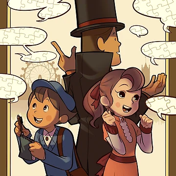 Artwork thumbnail, professor layton by tomotomo