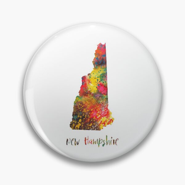 Artikelvorschau, New Hampshire entworfen und verkauft von Rosaliartbook.
