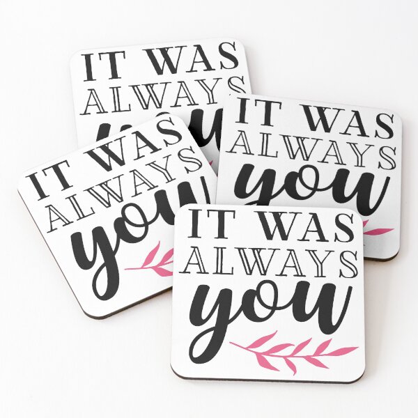 Item preview, It Was Always You, Gift Valentines Day Ideas, Sweet Anniversary Gift designed and sold by coilsandglory.
