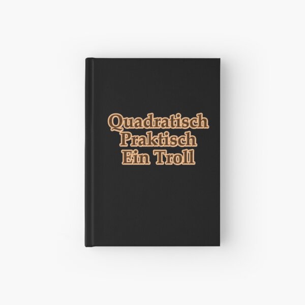 Quadratisch, Praktisch ein Troll Notizbuch