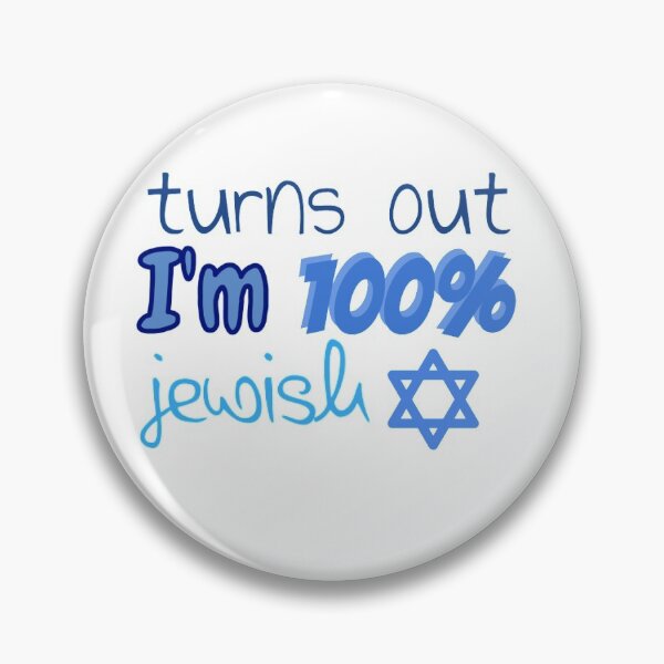 Item preview, turns out i'm 100% jewish designed and sold by sockgirl17.