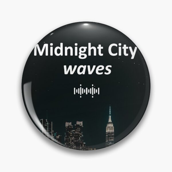 Item preview, Midnight Cities Waves designed and sold by jamesgregory161.