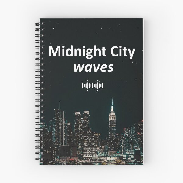 Item preview, Midnight Cities Waves designed and sold by jamesgregory161.