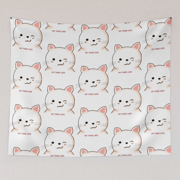 Item preview, Meow! Hey there cutie cat! designed and sold by Mamalia.