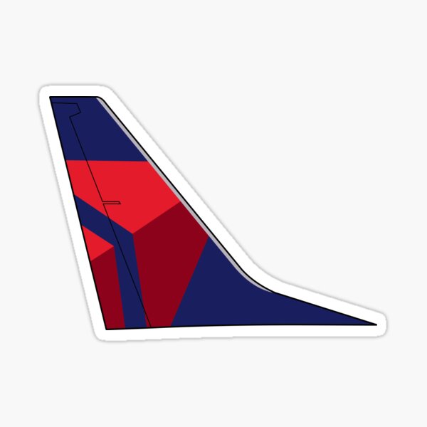 Delta Air Lines Stickers | Redbubble