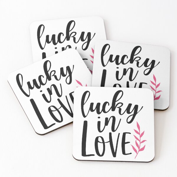 Item preview, Lucky In Love, Valentines Gifts, Sweet Gift Ideas designed and sold by coilsandglory.